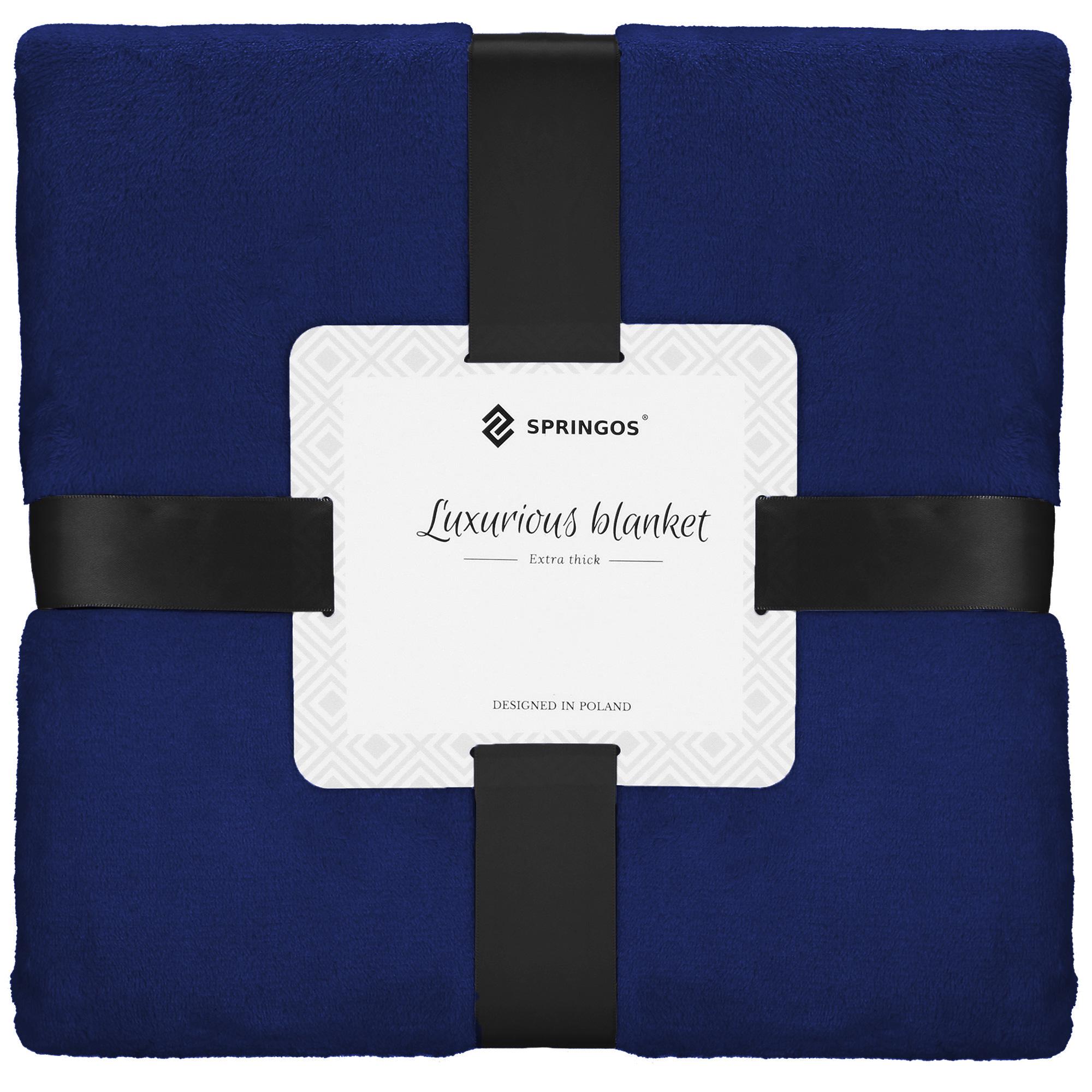 Плед-покривало Springos Luxurious Blanket 200х220 см (HA7211)