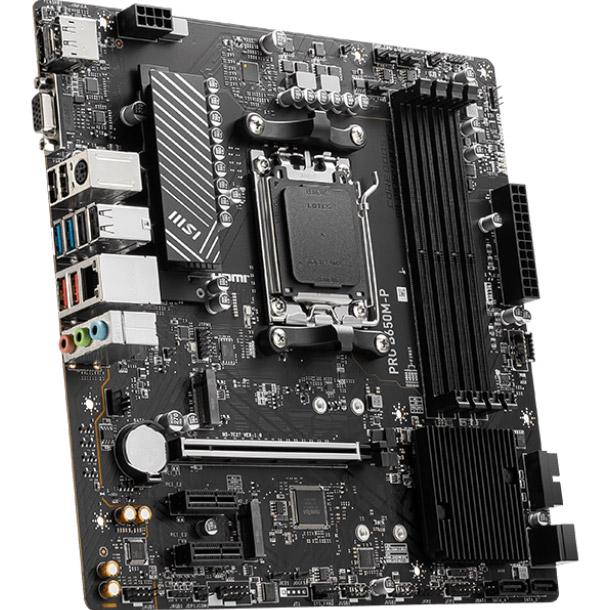 Материнская плата MSI PRO B650M-P Socket AM5/DDR5/Micro-ATx/HDMI/DP - фото 3