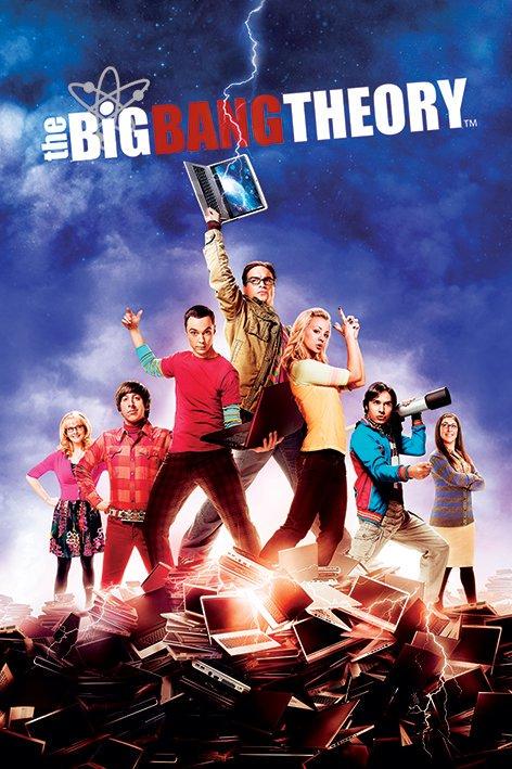 Постер плакат Теорія Великого Вибуху/The Big Bang Theory 61x91,5 см