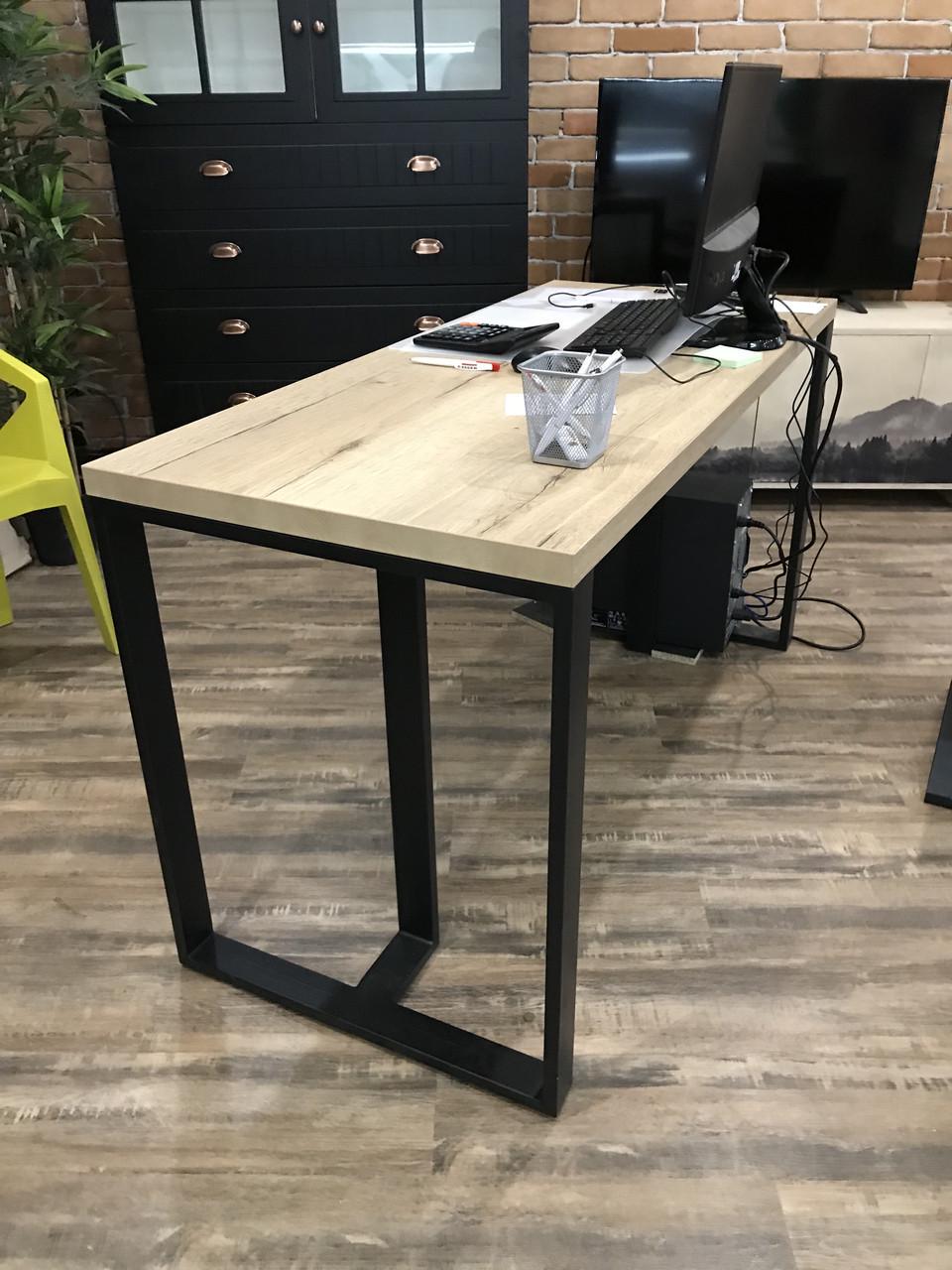 Опора для стола из металла 600х200 мм H 730 мм Черный (1036) - фото 4 Опора для стола из металла 600х200 мм H 730 мм Черный (1036) - фото 4