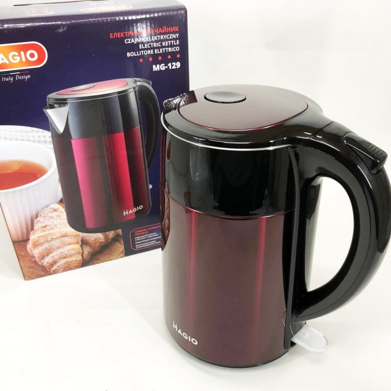 Електрочайник Magio MG-129 1,8 л 1850W (26202697) - фото 9