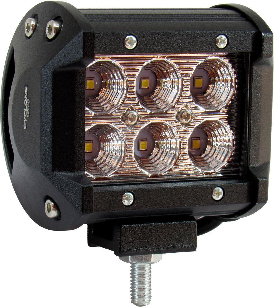 Фара светодиодная CYCLONE LED 18W 6000К 79,4х96,5х64 мм (B1 18W Spot v2)