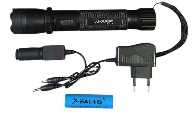 Отпугиватель собак с фонариком аккумуляторный (2588849534)