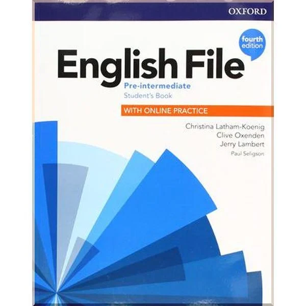 Підручник English File Fourth Edition Pre-Intermediate Student's Book with Online Practice - фото 1 Підручник English File Fourth Edition Pre-Intermediate Student's Book with Online Practice - фото 1