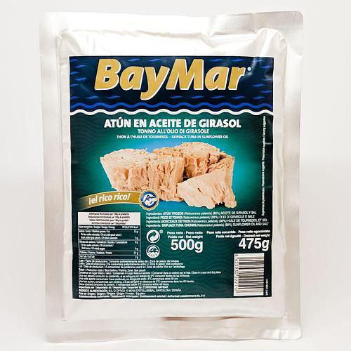 Тунец BayMar Atun en Aceite de Girasol в подсолнечном масле 500 г