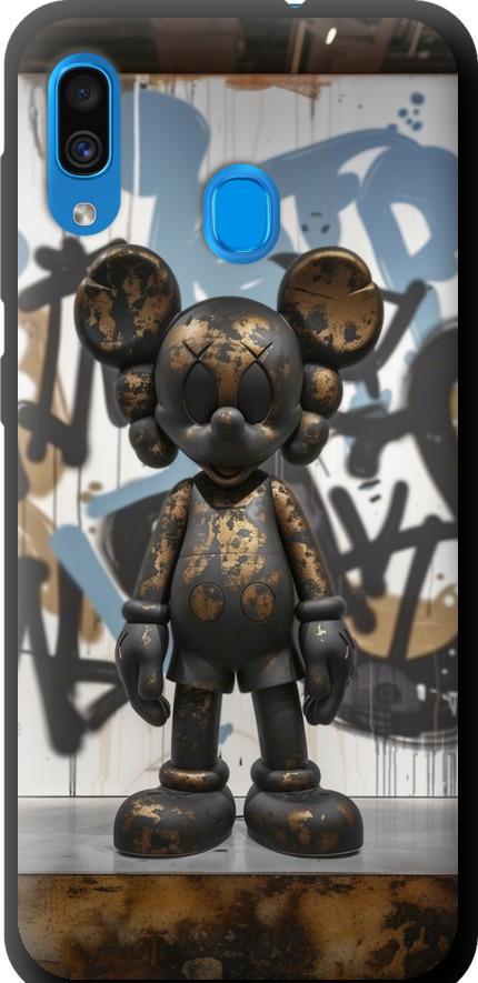Чехол на Samsung Galaxy A20 2019 A205F Bronze kaws v2 (6098b-1761-42517)