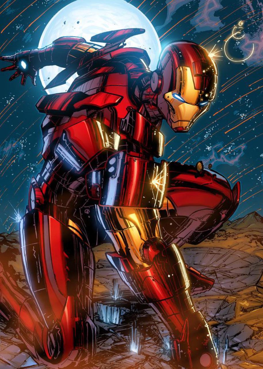 Картина постер Gee! Iron Man Железный Человек фан 40х60 см IM.09.064