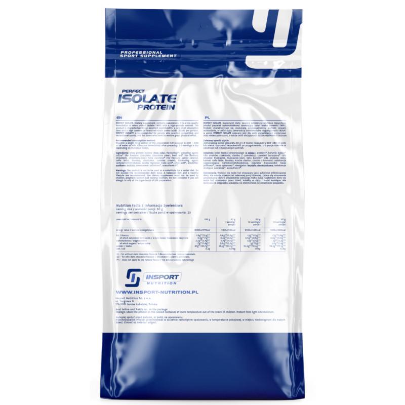 Протеїн сироватковий Insport Nutrition Perfect Isolate Protein Банан 700 г - фото 2