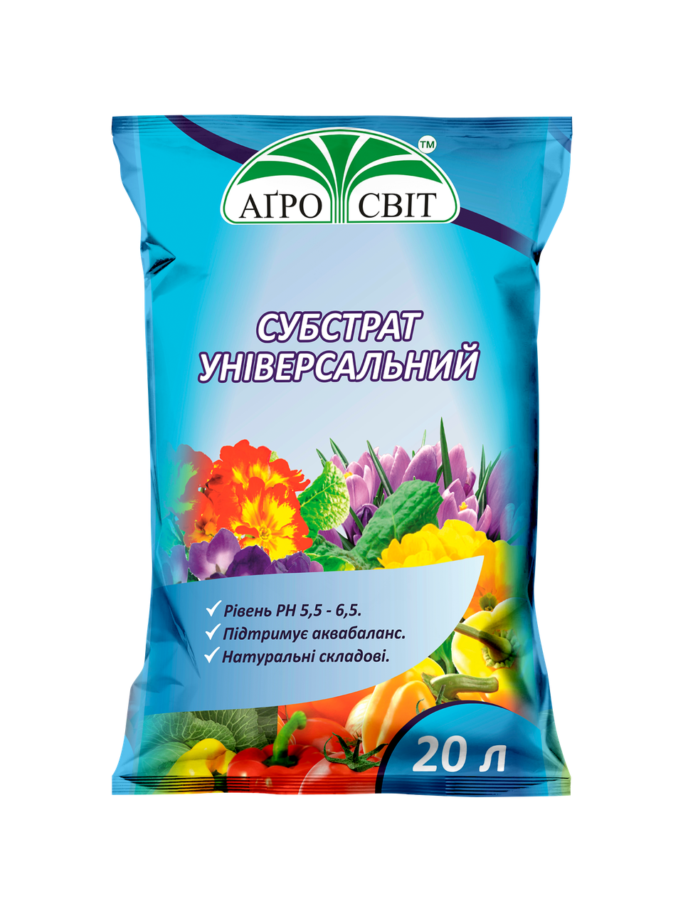 Субстрат торфяной универсальный 20 л (892311380) - фото 1 Субстрат торфяной универсальный 20 л (892311380) - фото 1