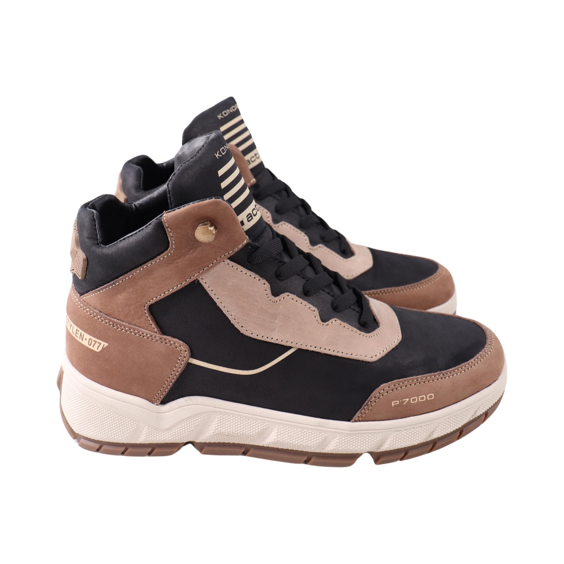 Ботинки мужские Konors 731-24ZHS р. 44 натуральная кожа Черный (29209172)