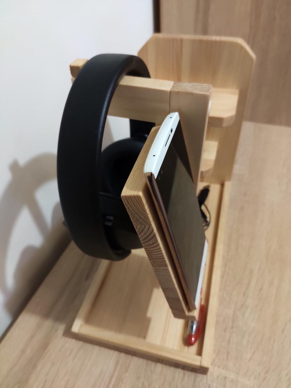 Подставка для телефона и наушников настольный (2087120041) - фото 5 Подставка для телефона и наушников настольный (2087120041) - фото 5