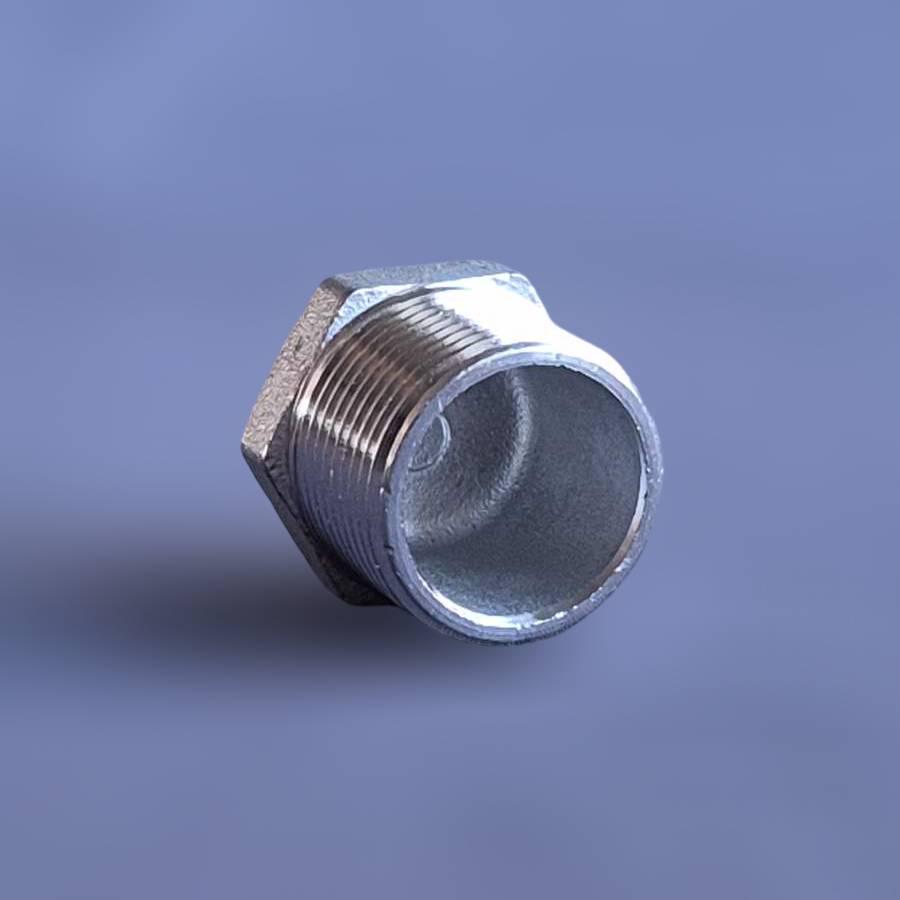 Заглушка різьбова шестигранна DN20 BSPP н/ж сталь AISI304 Class-150 зовнішня різьба 3/4" (29203085) - фото 9 Заглушка різьбова шестигранна DN20 BSPP н/ж сталь AISI304 Class-150 зовнішня різьба 3/4" (29203085) - фото 9