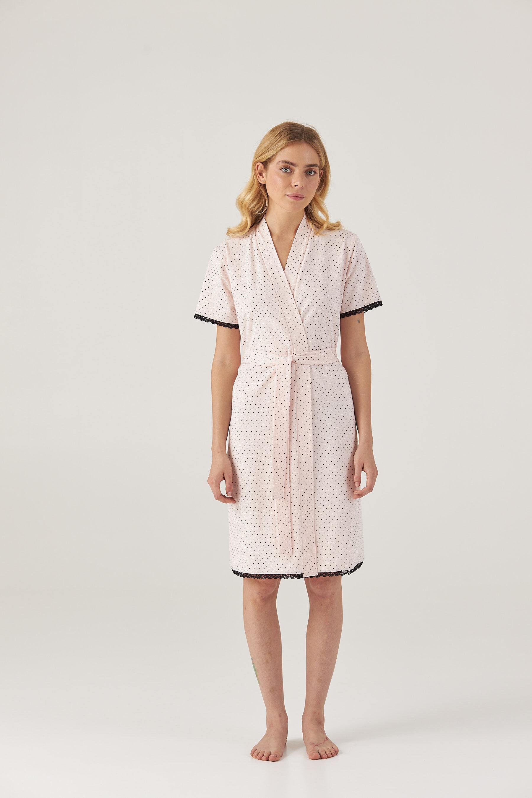 Халат женский Ellen BONJOUR LGK 201/09/01 S Розовый