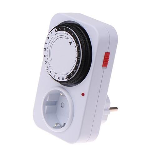 Таймер у розетку FRK-D1 24 години крок 15 хв 16A 3,5 кВт (463-c1bec)