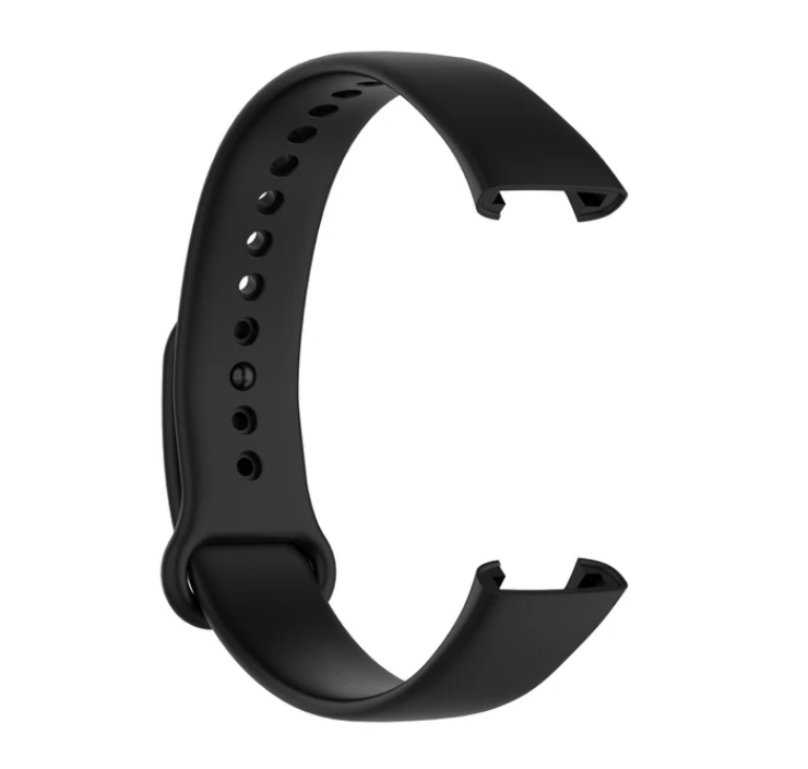 Ремешок силиконовый Primo для фитнес браслета Xiaomi Redmi Smart Band Pro Black (1812233657)