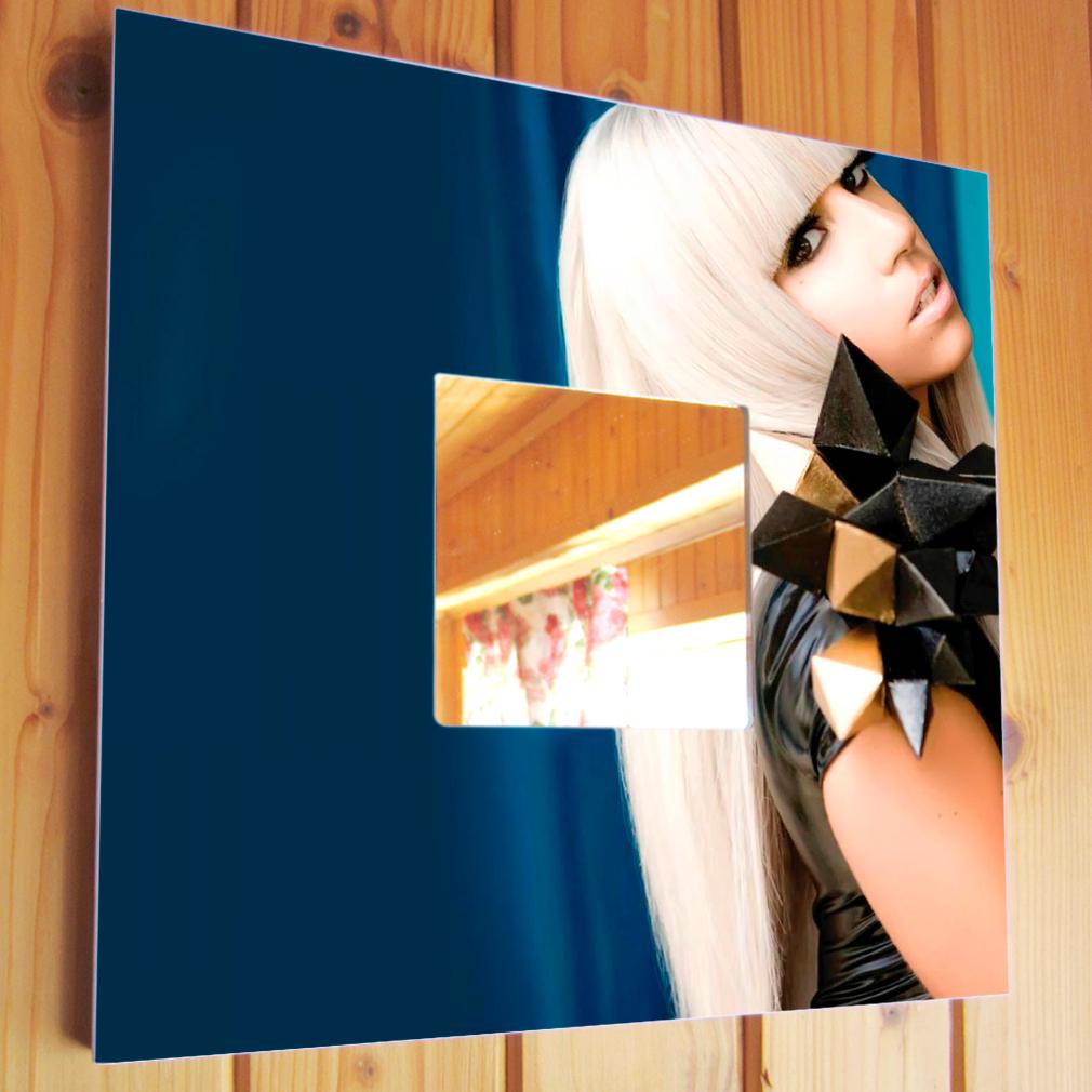 Зеркало декоративное Lady Gaga 260х260 мм (M00846) Зеркало декоративное Lady Gaga 260х260 мм (M00846)