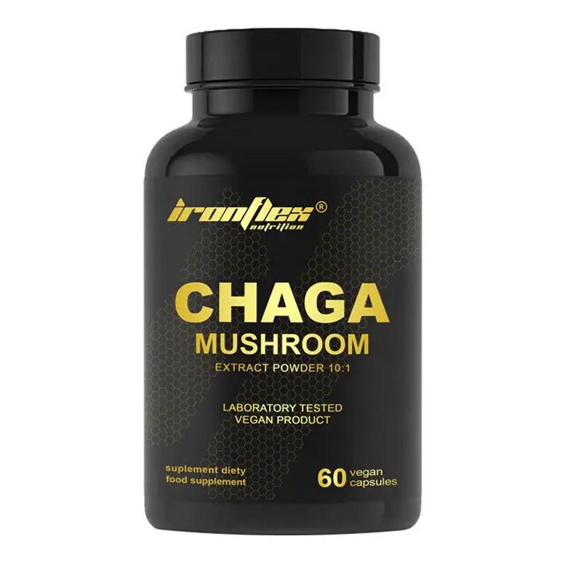 Экстракт гриба чага IronFlex Chaga Mushroom 60 вега-капс. (23058-01)