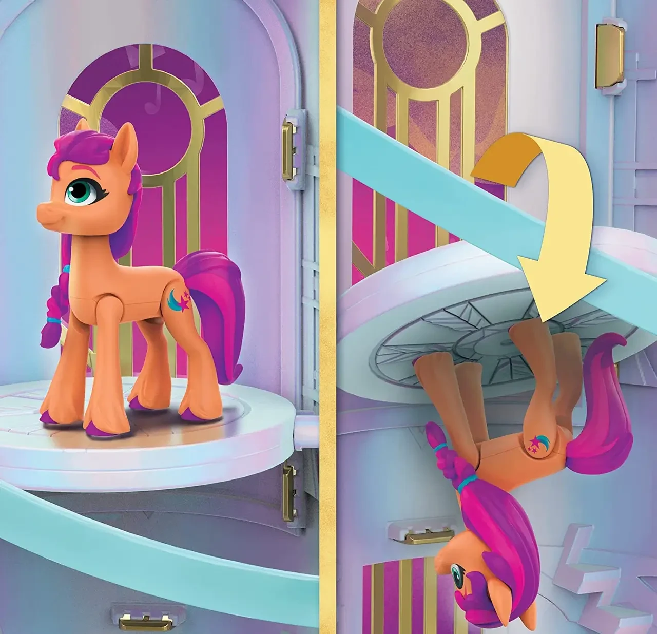 Набор Парусный Замок My Little Pony Royal Racing Ziplines Princess Petals (2014716057) - фото 4