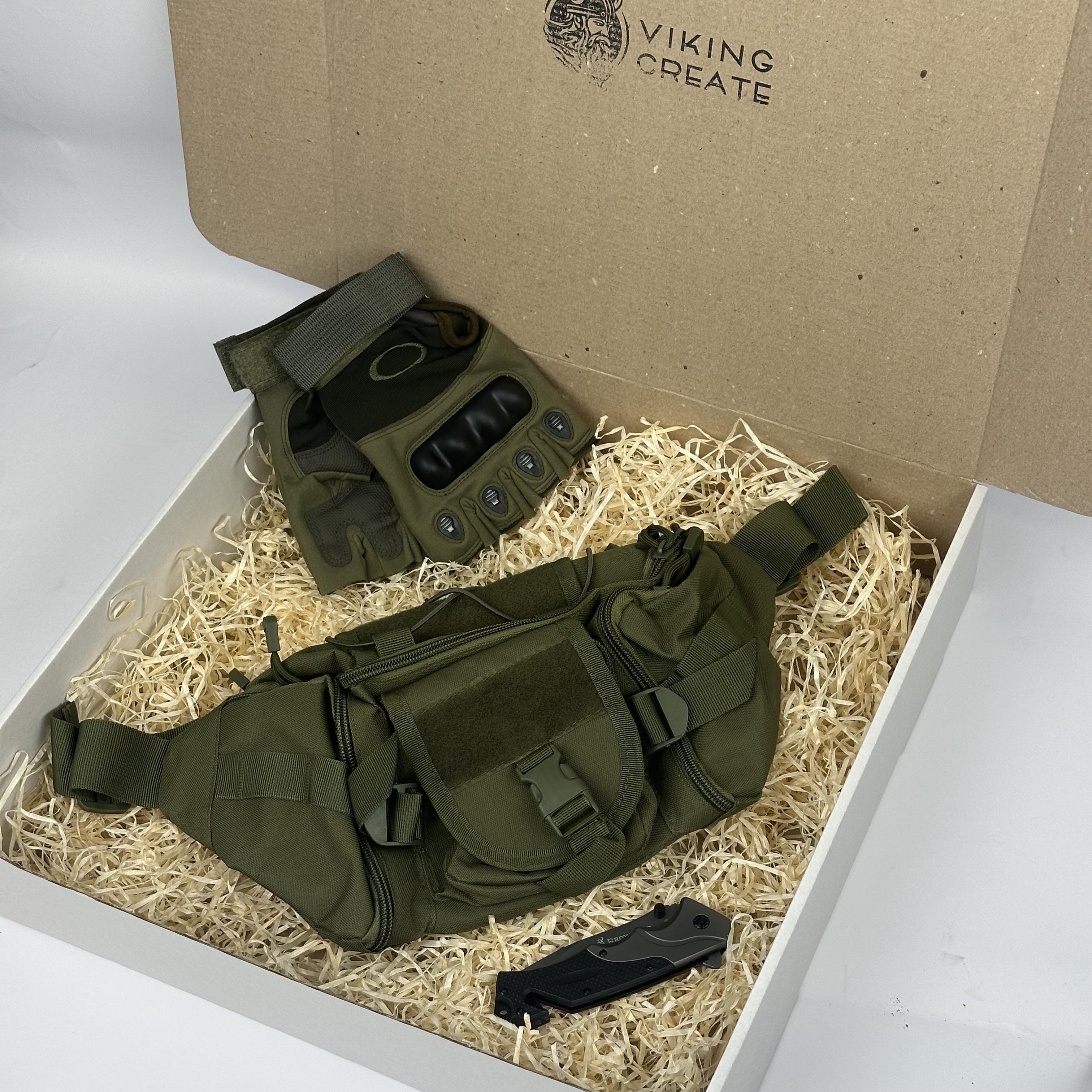 Подарочный набор для военных Comfort Базовый Хаки