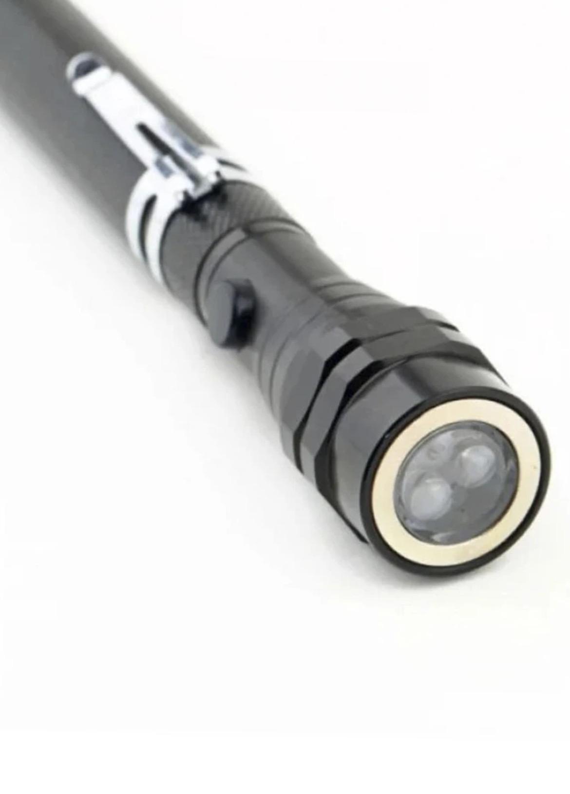 Фонарь гибкий телескопический Xo выдвижной магнитный 56 см Черный (625155) - фото 4