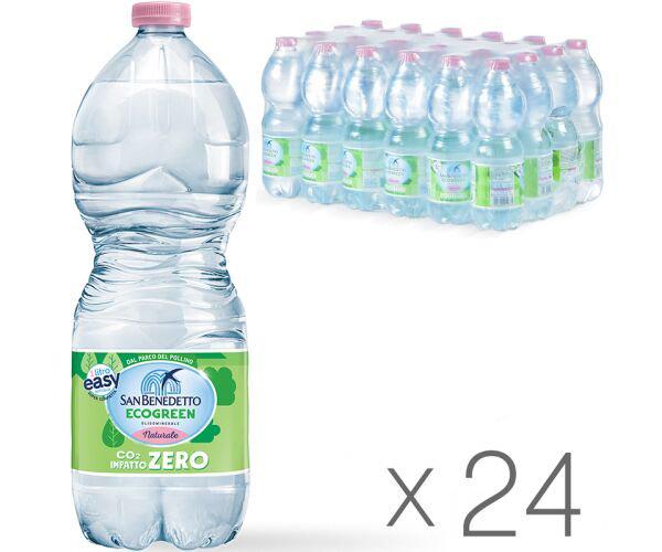 Вода мінеральна негазована San Benedetto EcoGreen 24 шт. х 0,5 л (18475) - фото 2 Вода мінеральна негазована San Benedetto EcoGreen 24 шт. х 0,5 л (18475) - фото 2