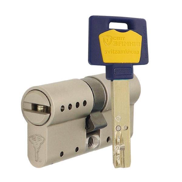 Циліндр Mul-T-Lock MTL600/Interactive MOD 100 45x55 модульний Нікель сатин (36927) - фото 1