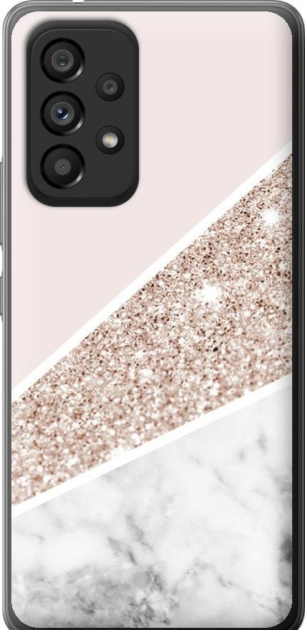 Чехол на Samsung Galaxy A53 A536E Пастельный мрамор (4342u-2585-42517)