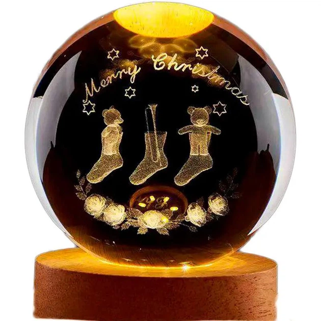 Шар хрустальный декоративный Носочки от USB ball HA-82 8 см (8-17-234894) Шар хрустальный декоративный Носочки от USB ball HA-82 8 см (8-17-234894)