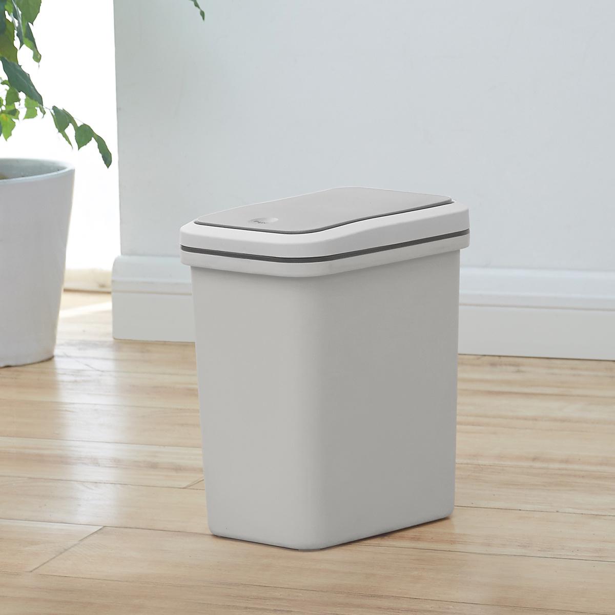 Ведро для мусора MVM BIN-04 6L GRAY с крышкой 6 л Серый (211354) - фото 7 Ведро для мусора MVM BIN-04 6L GRAY с крышкой 6 л Серый (211354) - фото 7