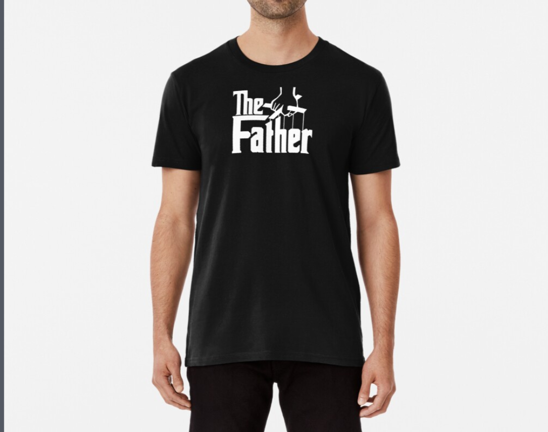 Футболка мужская Stedman "The Father" XXL Черный (ПАПА12-1686316924)