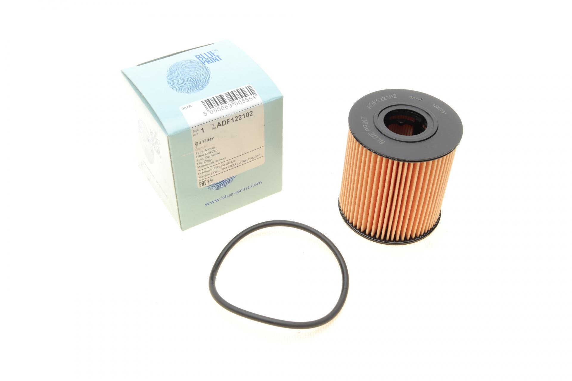 Фильтр масляный BLUE PRINT для Ford Transit/Citroen Jumper 2,2HDI/2,4TDCi 06-/Peugeot 2,0HDI 03- (ADF122102)