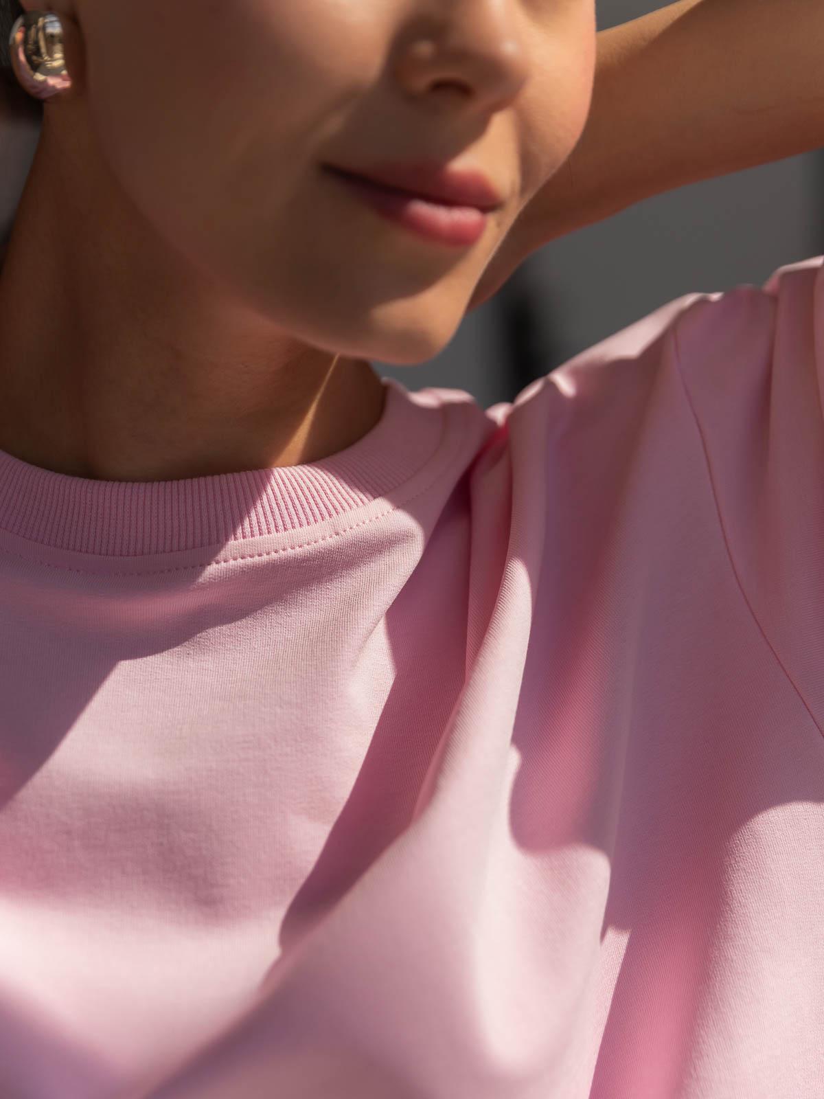 Лонгслів жіночий базовий FROMUS S/M Рожевий (2638-21) - фото 5