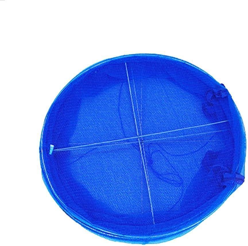 Сітка-сушарка підвісна для сушіння риби фруктів овочів грибів кругла 3 рівні 50х50х65 см Синій (Е051547) - фото 2