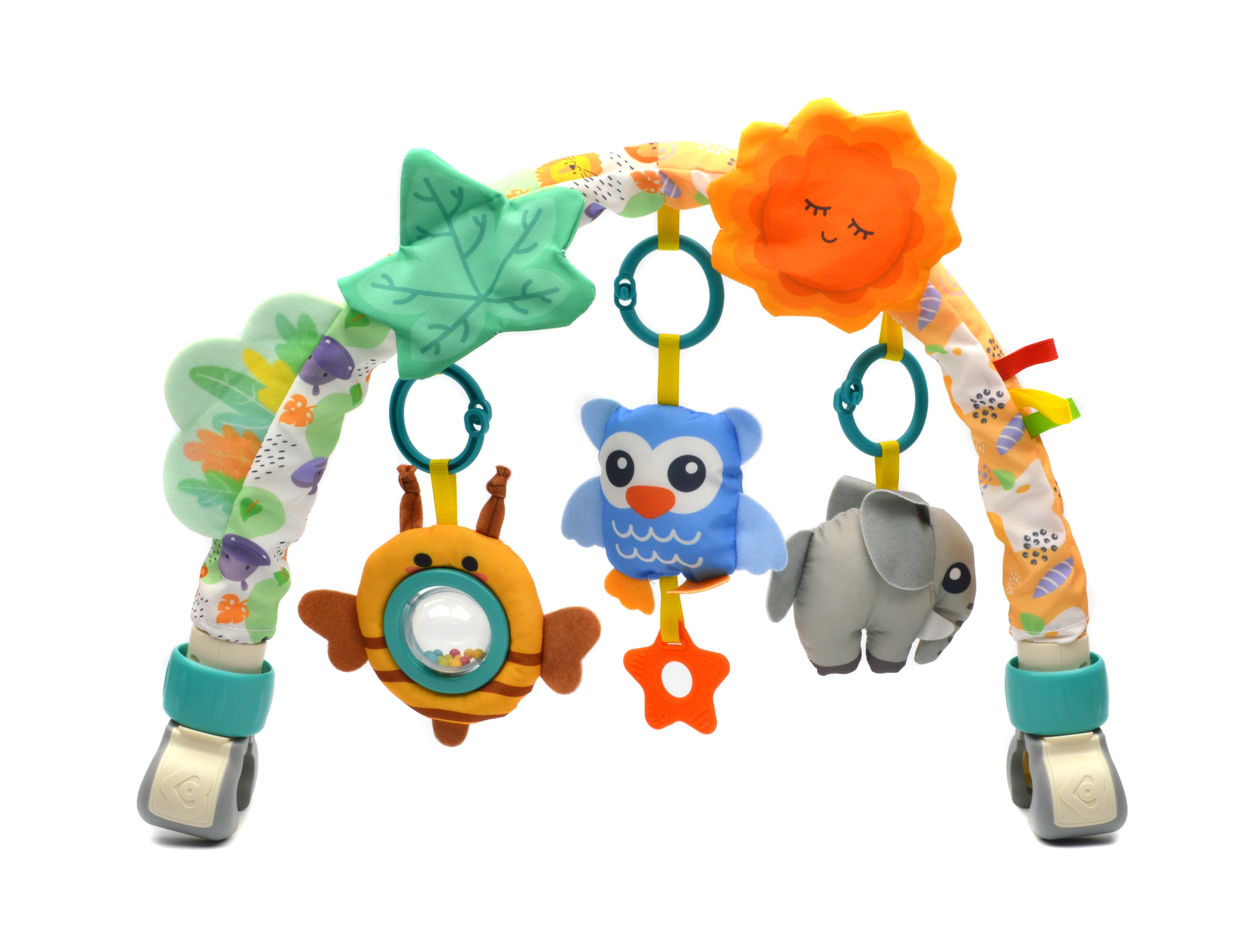 Дуга ігрова м'яка на коляску шуршалки/м'які іграшки/гризунок (6079) - фото 2 Дуга ігрова м'яка на коляску шуршалки/м'які іграшки/гризунок (6079) - фото 2