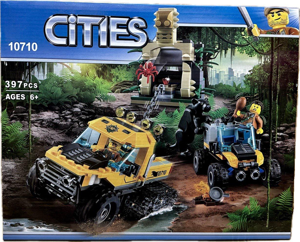 Конструктор Metr+ City Миссия исследования джунглей 397 деталей (10710)