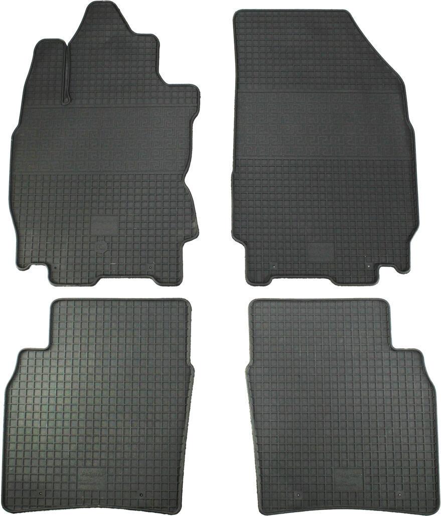 Коврики автомобильные в салон Polytep Nissan Note с 05-13 г.в. 4 шт. Черный (15293123)
