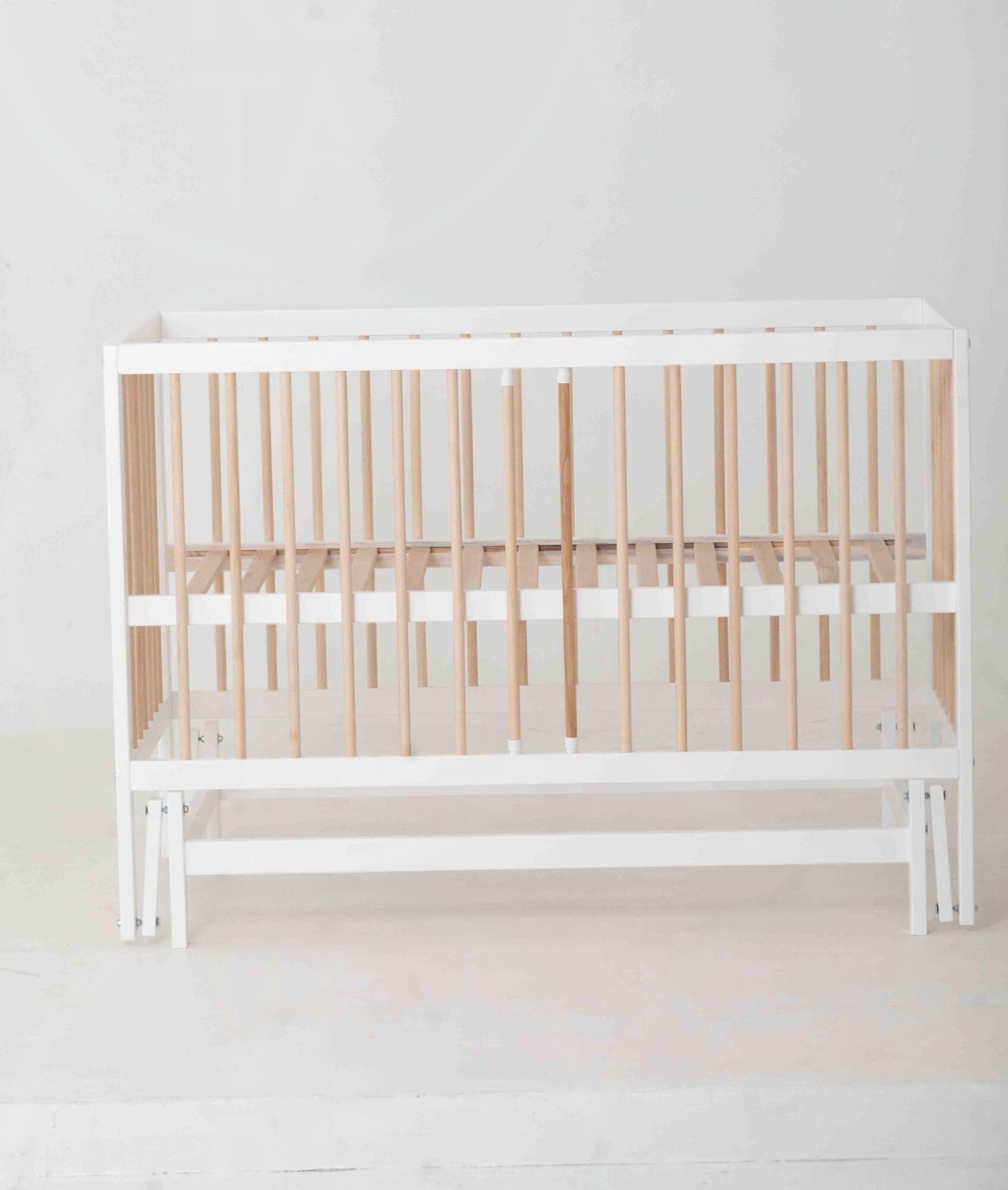 Кроватка детская Кузя Сказка-2 Коричневый - фото 2