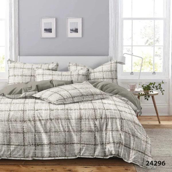 Комплект постільної білизни Viluta 24296 євро ранфорс бавовна