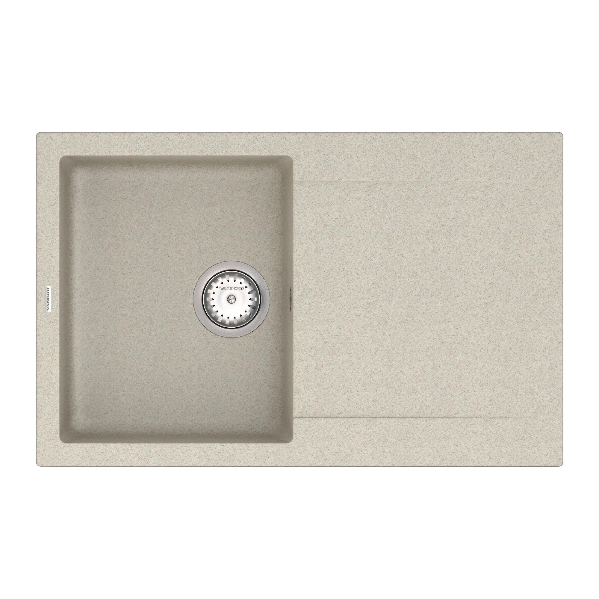 Мойка для кухни Vankor Orman OMP 02.78 + сифон Vankor Terra (74870)