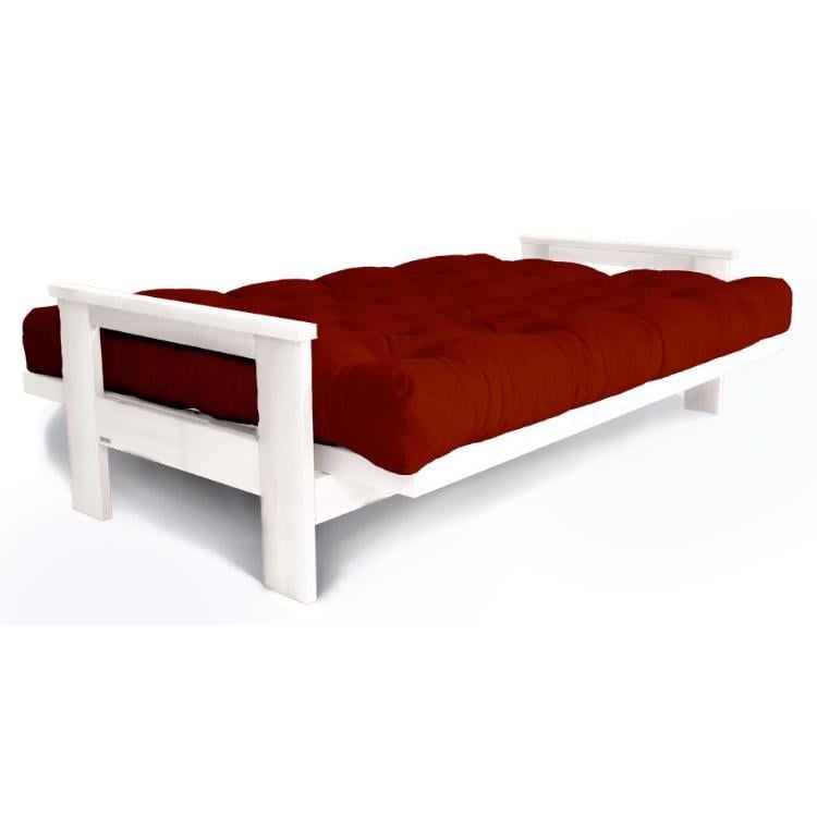 Диван-футон раскладной Woodman Mexico из массива дерева Белый/Красный - фото 2 Диван-футон раскладной Woodman Mexico из массива дерева Белый/Красный - фото 2