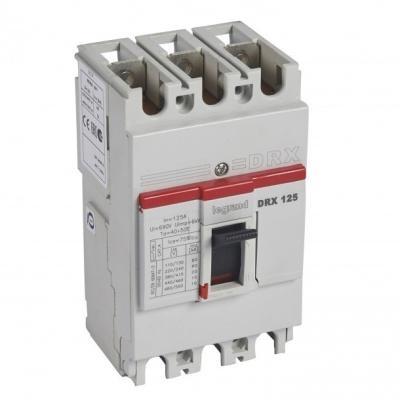 Автоматический выключатель силовой Legrand DRX125 3 полюса 125A 36 kA 27225 (71298)