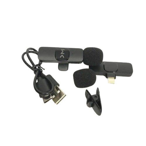 Микрофон беспроводной WK V30 Lightning Черный (MAW-45410_844) Микрофон беспроводной WK V30 Lightning Черный (MAW-45410_844)