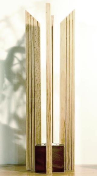 Светильник напольный из дерева Смаковер Бланже (НПС-003401)