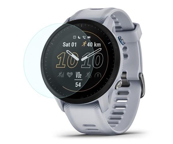 Скло захисне HD Clear для смарт-годинників Garmin Forerunner 955 з рамкою для поклейки