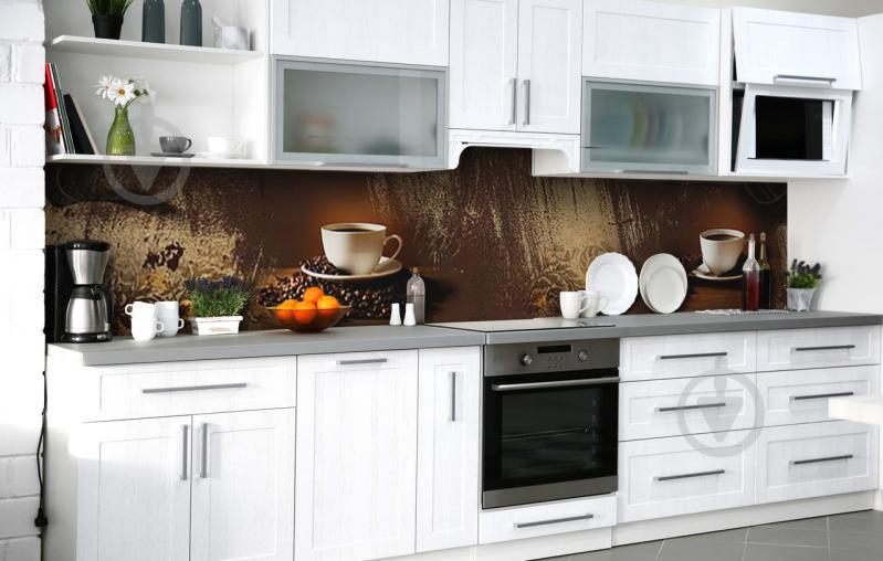 Скинали на кухню Zatarga «Дары Эфиопии» 600х2500 мм виниловая 3Д наклейка кухонный фартук самоклеящаяся Скинали на кухню Zatarga «Дары Эфиопии» 600х2500 мм виниловая 3Д наклейка кухонный фартук самоклеящаяся