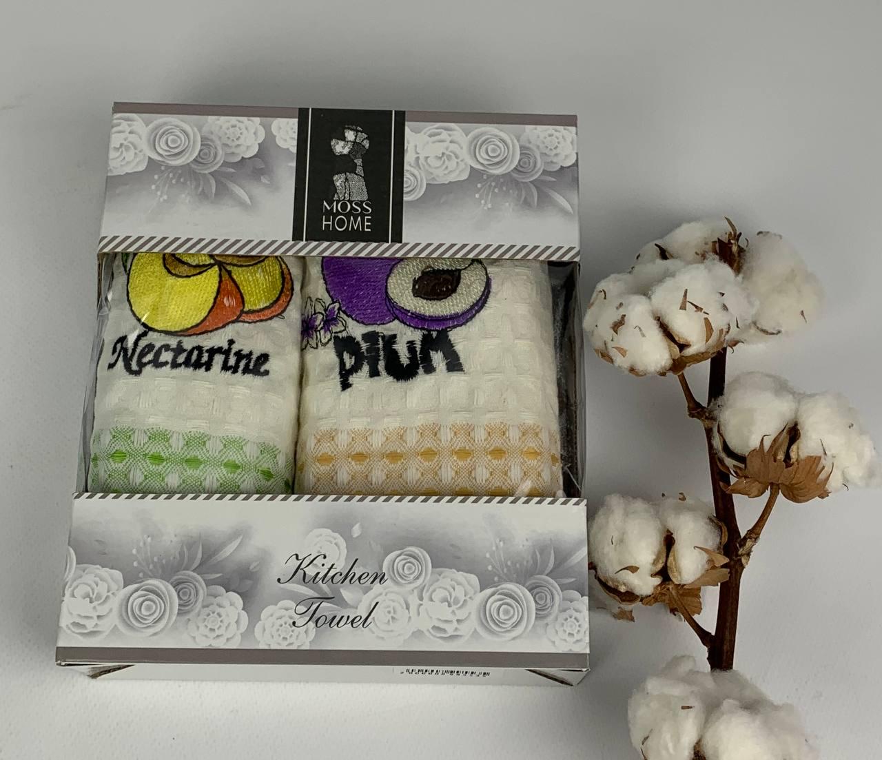 Набір кухонних рушників Nilteks Lux Fruit 2 шт. (CN33186) Набір кухонних рушників Nilteks Lux Fruit 2 шт. (CN33186)