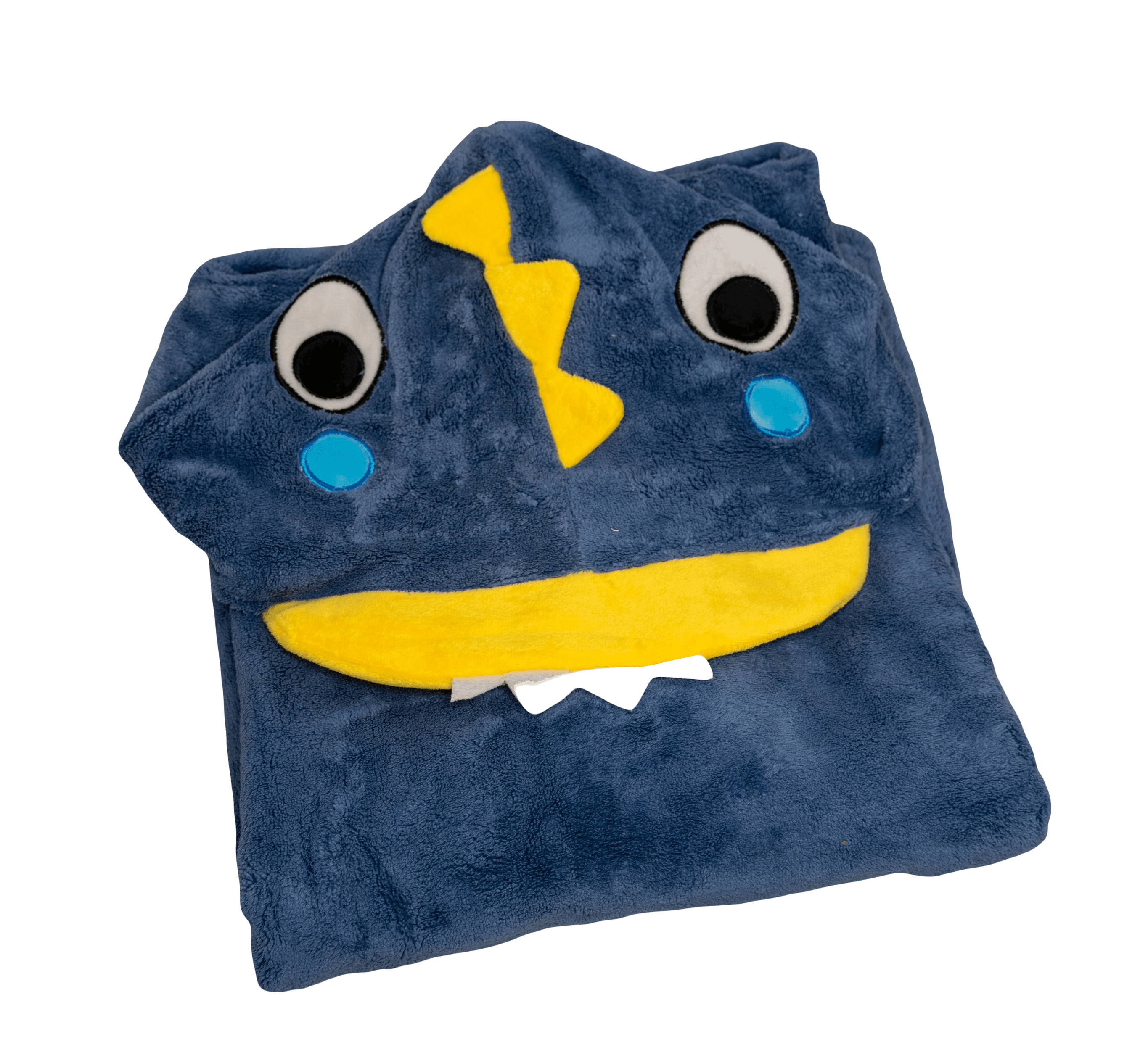 Пончо детское Дино 70х140 см Синий