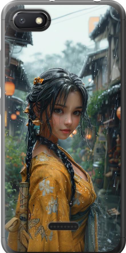 Чехол на Xiaomi Redmi 6A Anime-girl (6133u-1531-42517)