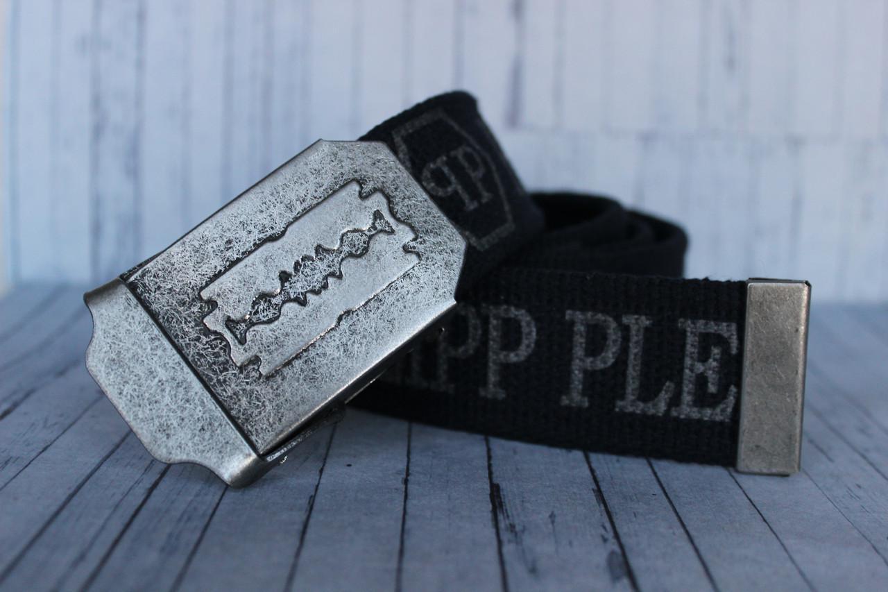 Ремень тканевый Philipp Plein Синий (676246613)