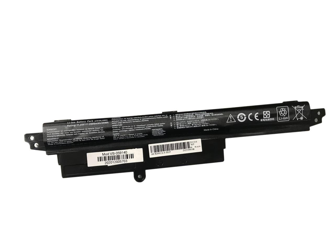 Аккумулятор для ноутбука Asus A3INI302 VivoBook F200CA 14.8V 2600 mAh (059140)